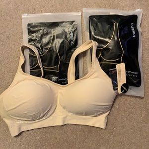 NWT Shapermint Truekind Wireless Shaping bras 2XL